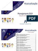 MUSICALIZAÇÃO - Sequência Didática 2º BIMESTRE