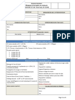 Permis de Travail en Espace Confiné Et en Zone ATEX V1