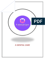 Project Report On E-Dental Care