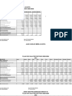 Formato Flujo de Efectivo Proyectado 2020 2023 para Préstamo Banco Pacífico