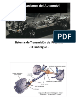 Sistema de Transmision - El Embrague