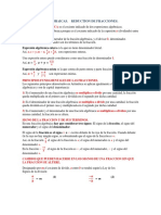 4-Fracciones Algebraicas-Reduccion de Fracciones