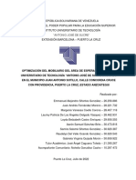 Informe Del Proyecto de Servicio Comunitario (Optimización de Mobiliario)