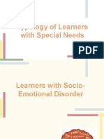 UNIT 3 - (PART 5) - Learners With Socio Emotional Disorder