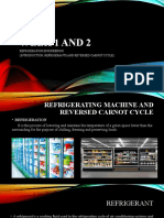 Lecture 1 (Refrigeration Engineering)