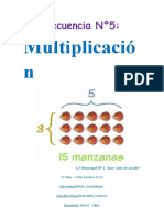 Secuencia Nº5 Multiplicación