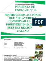 EXPERIENCIA DE APRENDIZAJE #7 BIODIVERSIDAD.-2022 - Primer Grado