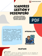 Indicadores de Desempeño y Gestion