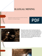 Presentation of Illegal Mining