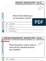 GD&T Selft Evaluation Test - Level 4