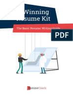 A Winning Resume Kit ResumeCoach