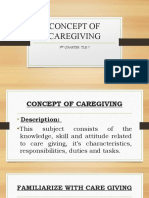 CONCEPT OF CAREGIVING-tle 7