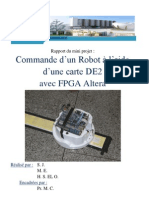 rOBOT SUIVEUR DE LIGNE À FPGA Altera