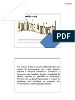 A Importância Da Auditoria Ambiental