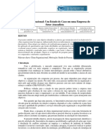 Clima Organizacional: Um Estudo de Caso em Uma Empresa Do Setor Atacadista