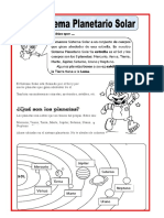 Anexo Del Sistema Planetario Solar
