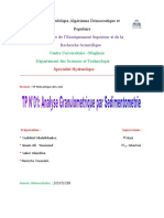 Analyse Granulometrique Par Sedimentometrie