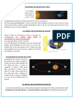 Resumen Movimientos de La Tierra