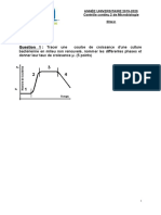 Microbiologie 19-20 - CC2 Bacterio Sujet2 Corr