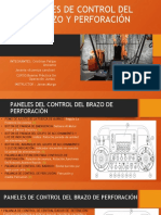 Paneles de Control Del Brazo de Perforación