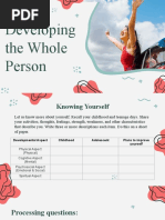 Lesson 3 Developing The Whole Person