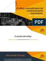 Tema V - El Reflejo y Procedimiento Del Condicionamiento Respondiente