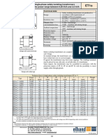 Single-Phase Safety Isolating Transformers ET1o With The Power Range Between 0,05 kVA and 2,5 kVA