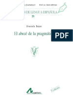 El Abecé de La Pragmática Graciela Reyes 1