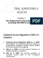 Chapter 1B The Displacement of Boundary Marks