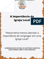 A+Partir+Dos+13+Anos +a+Importancia+Da+Igreja+Local