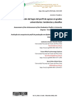 Evaluación Del Logro Del Perfil de Egreso en Grados Universitarios Tendencias y Desafíos