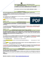 Simulado de Legislacao Penal Extravagante - Lei 11.340 Maria Da Penha 13.08.2021