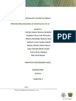 Proyecto Integrador Fase 3 Química