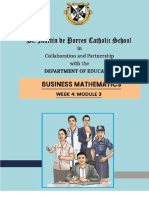 LM Business Math - Q1 W3-4 - MELC2 Module 3