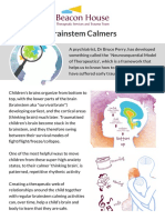 Brainstem Calmer Activities