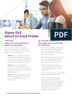 Sigma DS3 Direct To Card Printer Ds