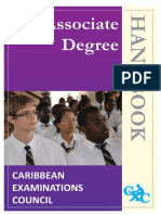 CXC Associate Degree Handbook Revised July 2017