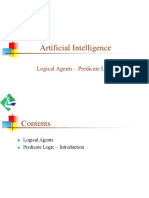 9 - C Predicate Logic - Logic Agents