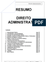 Direito Administrativo - Esquema de Estudo