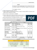 SUJET ET CORRIGE (Analyse Du Bilan) El Mostain