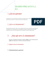 Capacidades Físicas en La Gimnasia