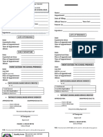 Justification Form Late and Early Out