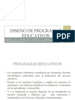 Diseño de Programas Educativos 2022