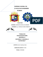 Evidencia 1 Trabajo de Investigacion Sobre Desarrollo Sostenible y Desarrollo Sutentable