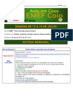 Atividade 5º Ano - Semana de 12-07 A 16-07