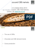 World Cocoa and CBE Markets - Presentation To Global Shea 2013