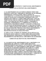 Manual de Adiestramiento para El Ejercito y Fuerza Aerea Mexicanos