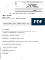 Devoir 192 ds1 Base de Donnees 4eme Informatique 2009 12 10