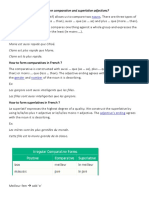 Le Superlatif Le Comparatif