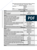 Planilha - Memorial de Quantitativos Com Bdi